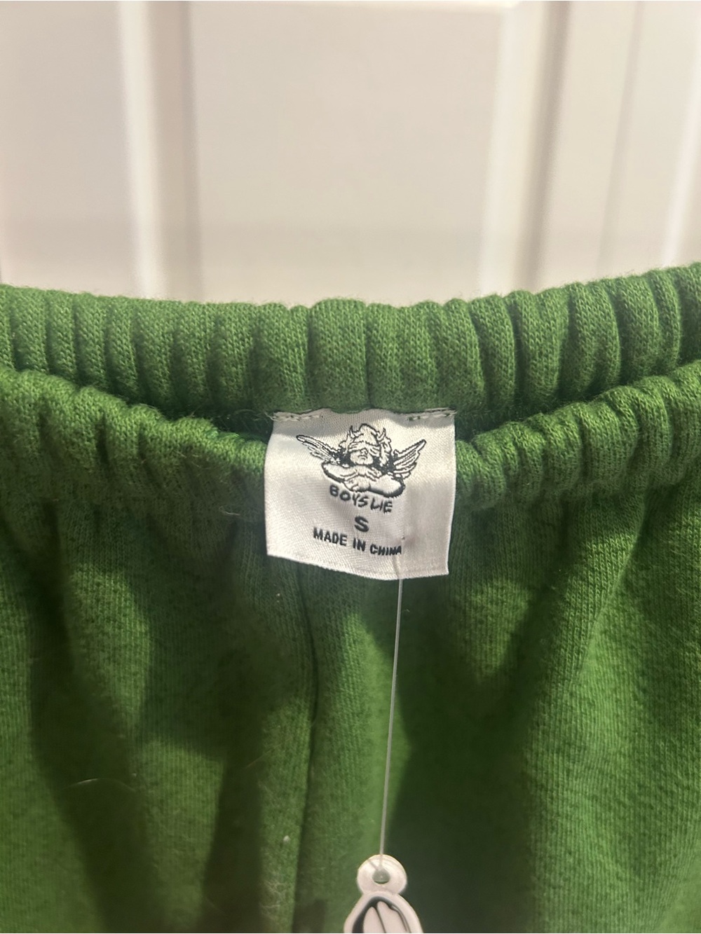 Boys Lie Green Graphic Hoodie & Sweatpants Set - Look on the Sunny Side - Picture 4 of 4